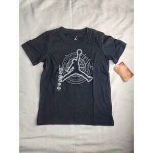 Air Jordan Shirt Boy 4T Black Jumpman Graphic